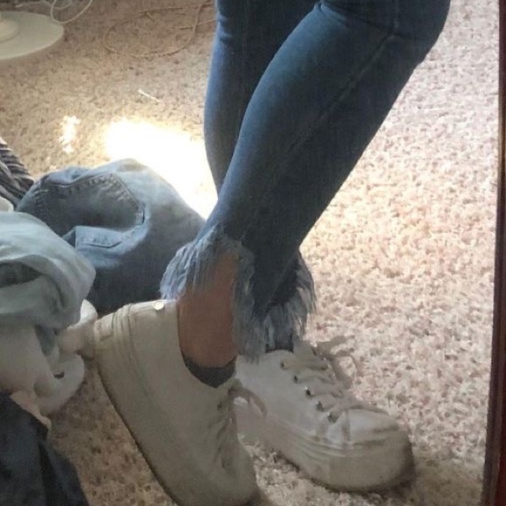 Flared jeans